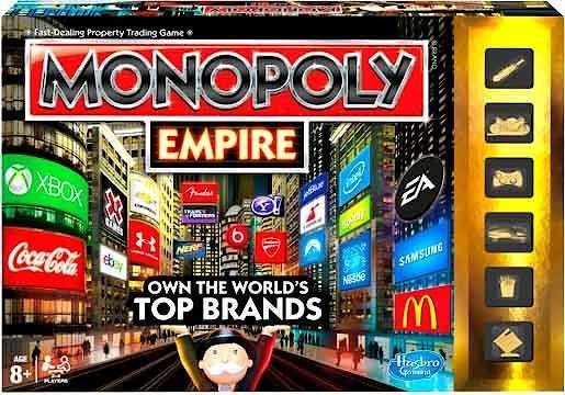 Direct usb Cartes Monopoly empire des marques