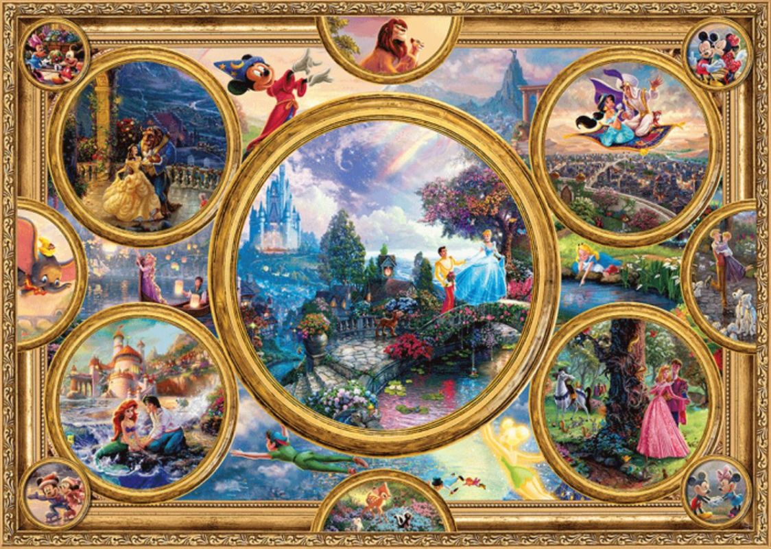 Puzzle Thomas Kinkade Disney Dream Collection