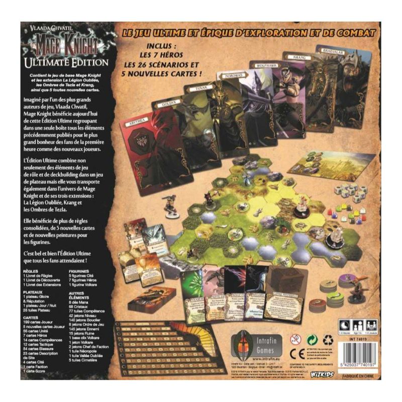 Heroquest - extension l'horreur des glaces - Jeux de société -Hasbro