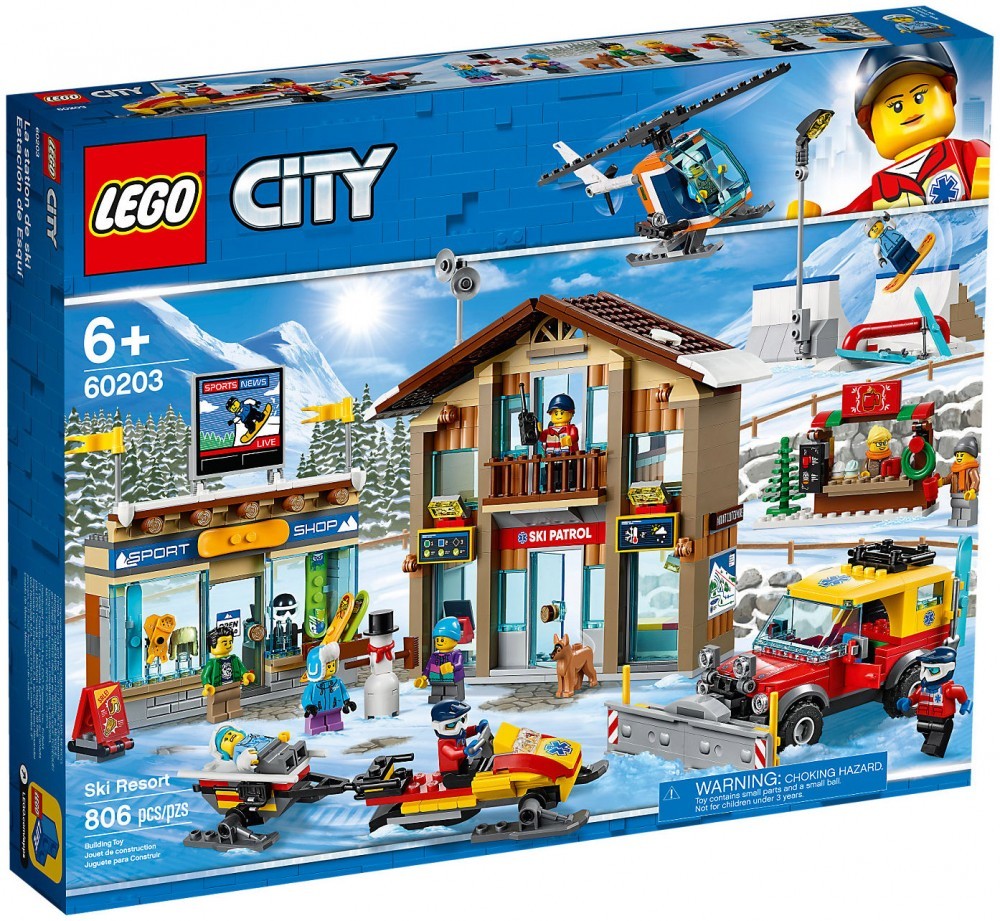 Avoir Images Lego City La Station De Ski 60203 le plus cool par