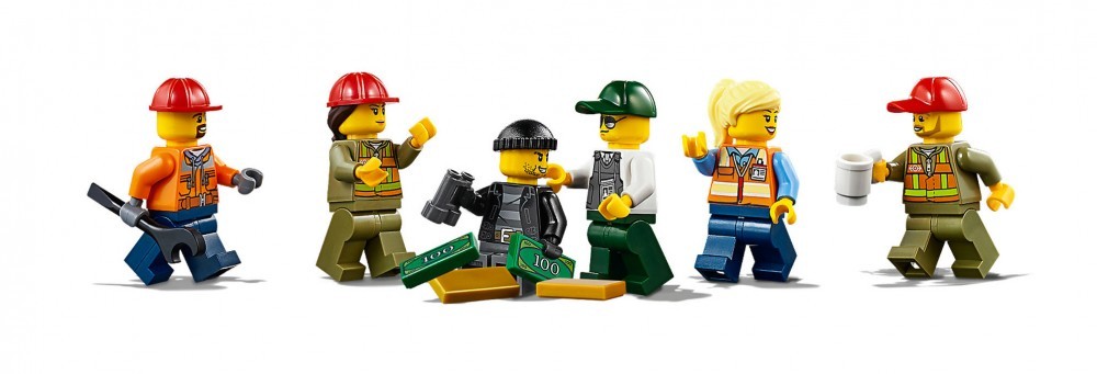 LEGO® LEGO City 60198 Le train des marchandises
