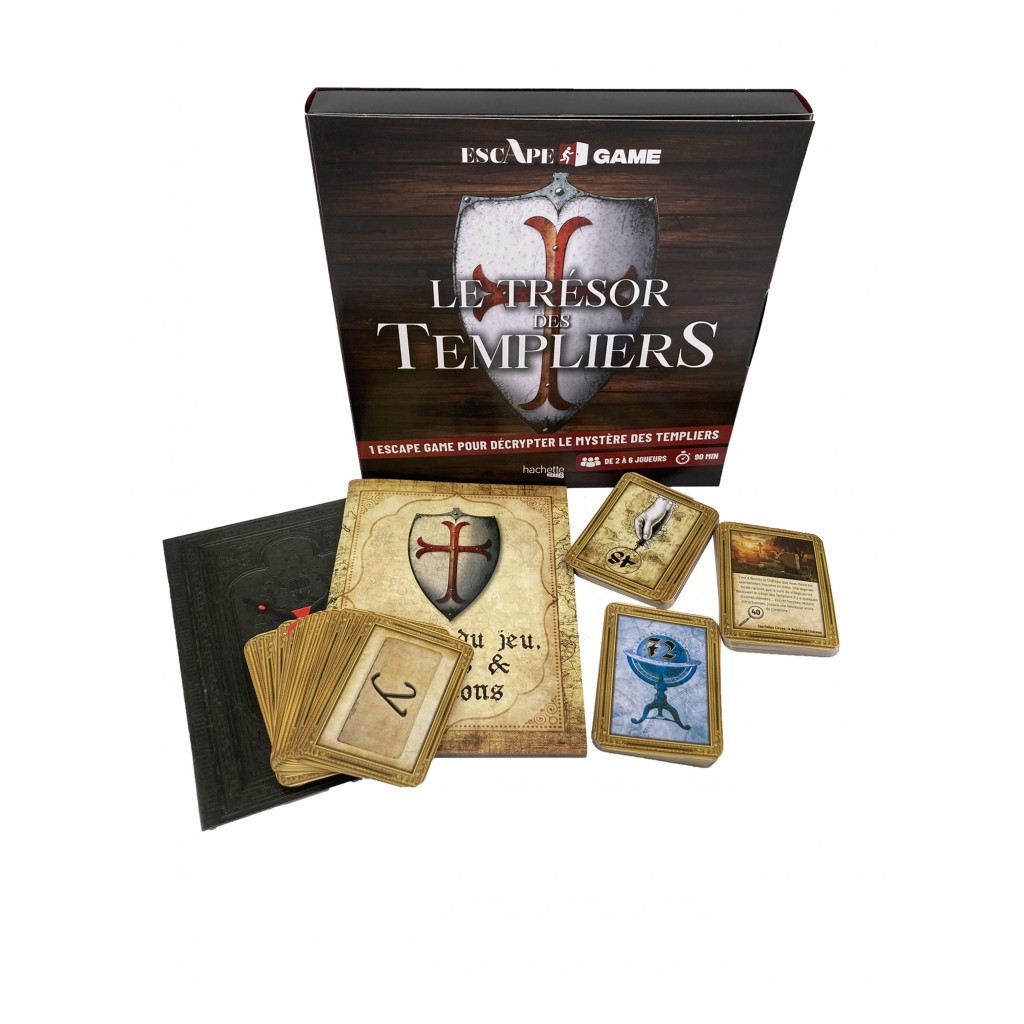 Escape Game Le Trésor Des Templiers Avis Escape Game Hachette - Le Trésor des Templiers