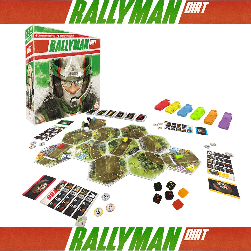 Rallyman : Dirt - Jeux de société 