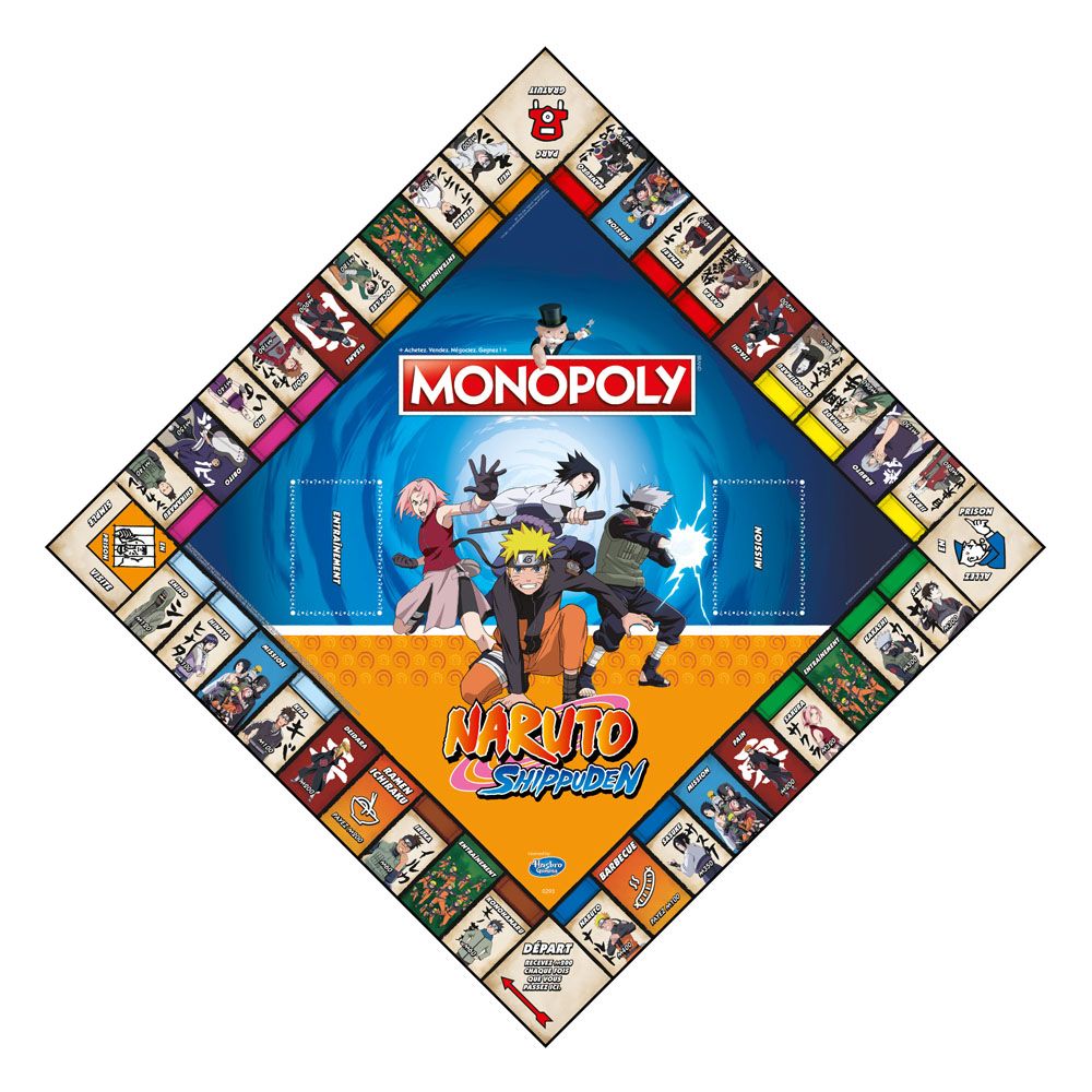 WINNING MOVES Jeu Monopoly Saint Seiya Les Chevaliers du Zodiaque