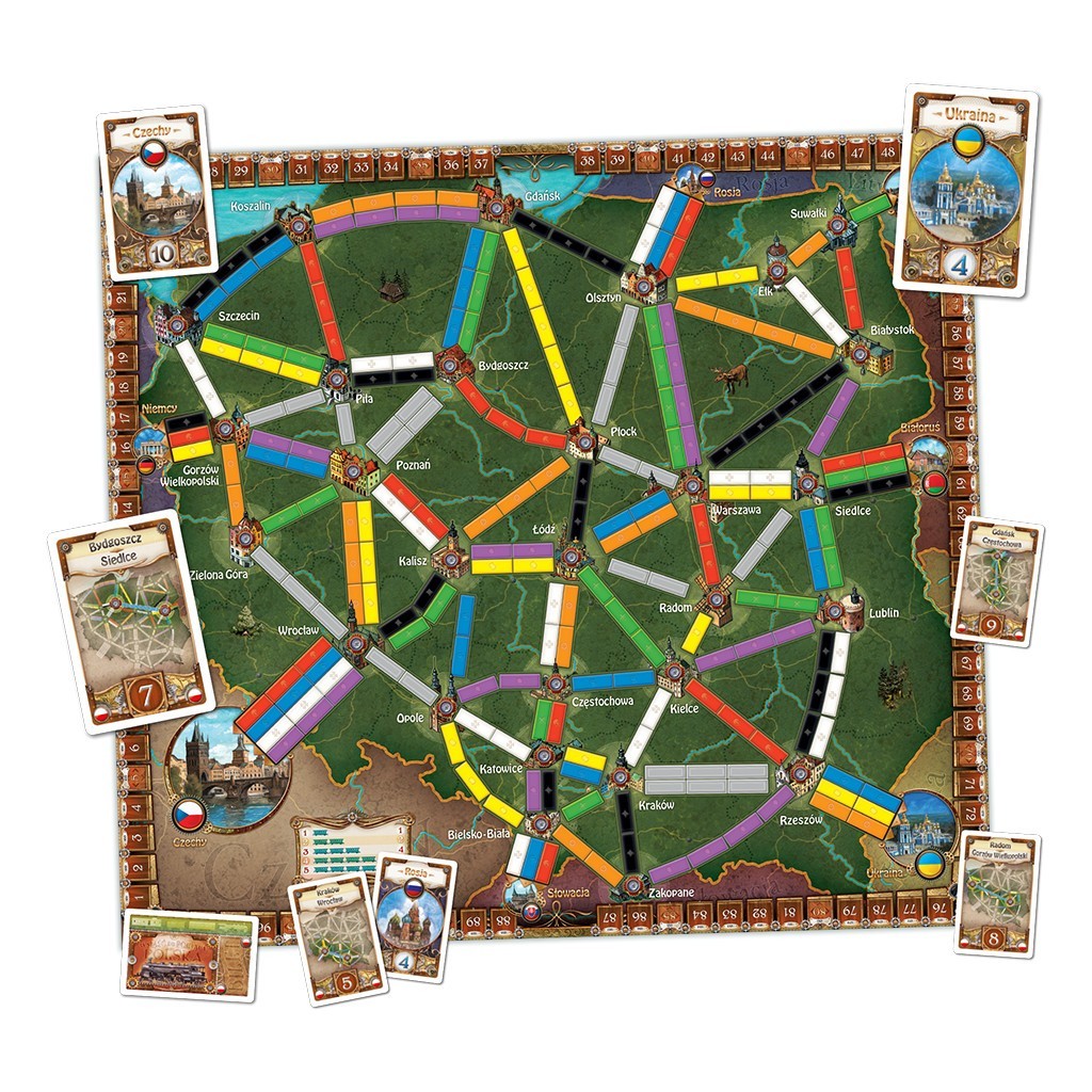 Les aventuriers du rail Europe + extension Ticket to Ride France [Jeux]