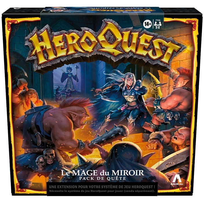 HeroQuest - Pack Jeu de Base + 2 Extensions (Forteresse de Kellar