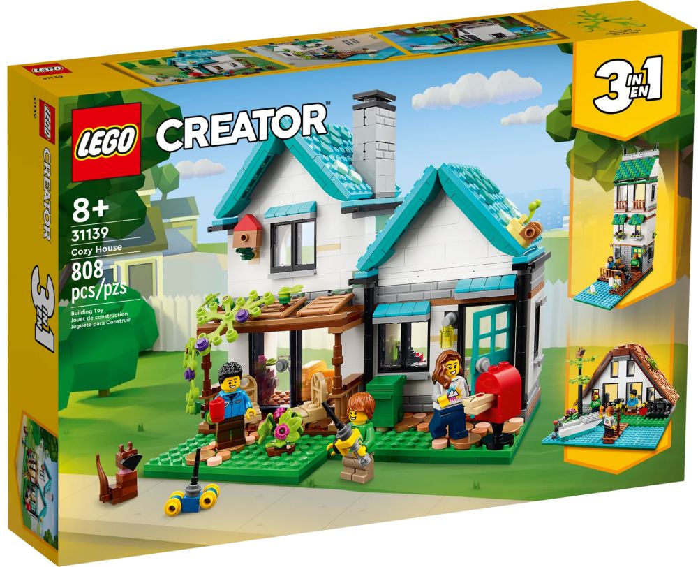 Lego Creator 3-en-1 - Les patins à roulettes rétro, Jouets de construction  31148