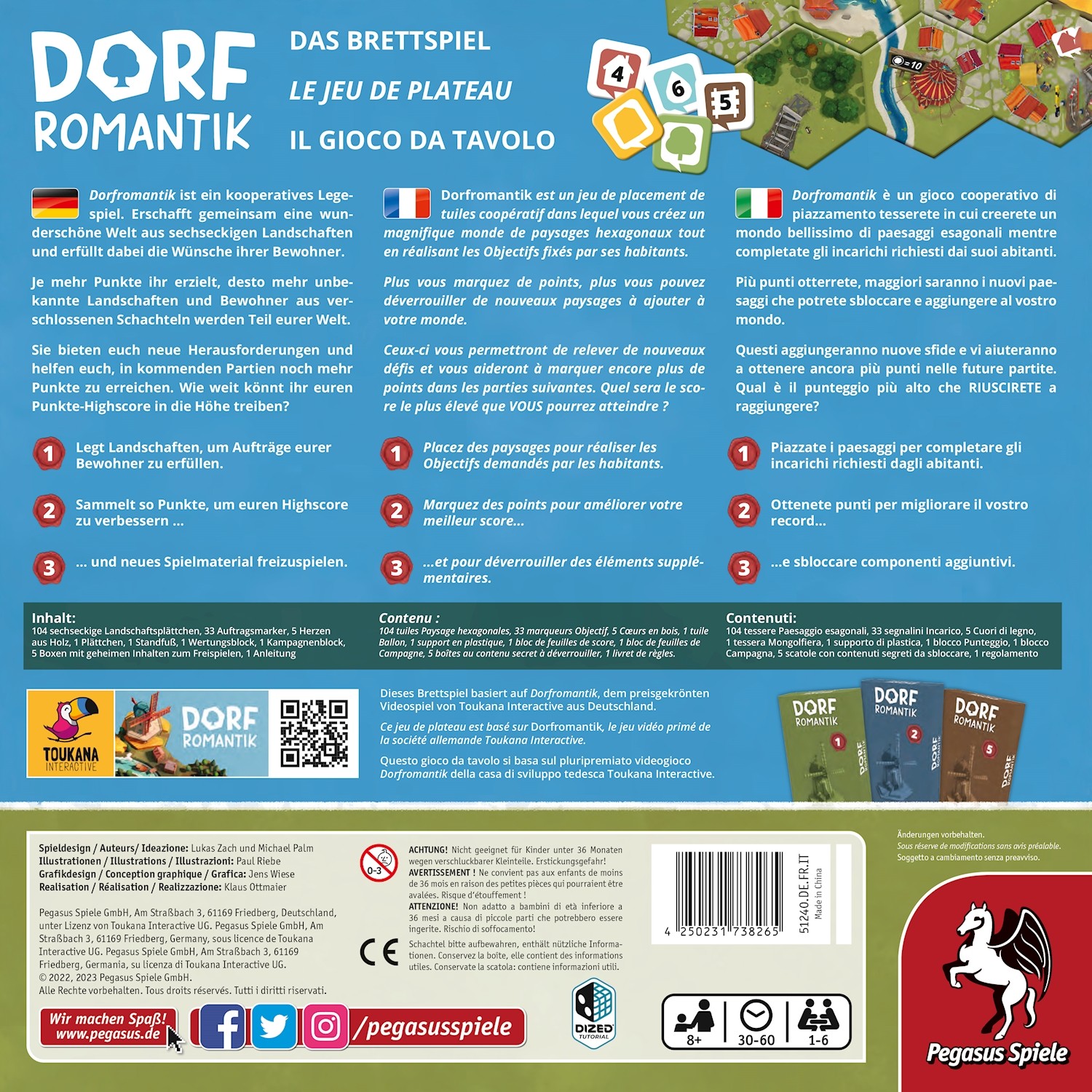 Dorf Romantik - Jeu de Société Coopératif 