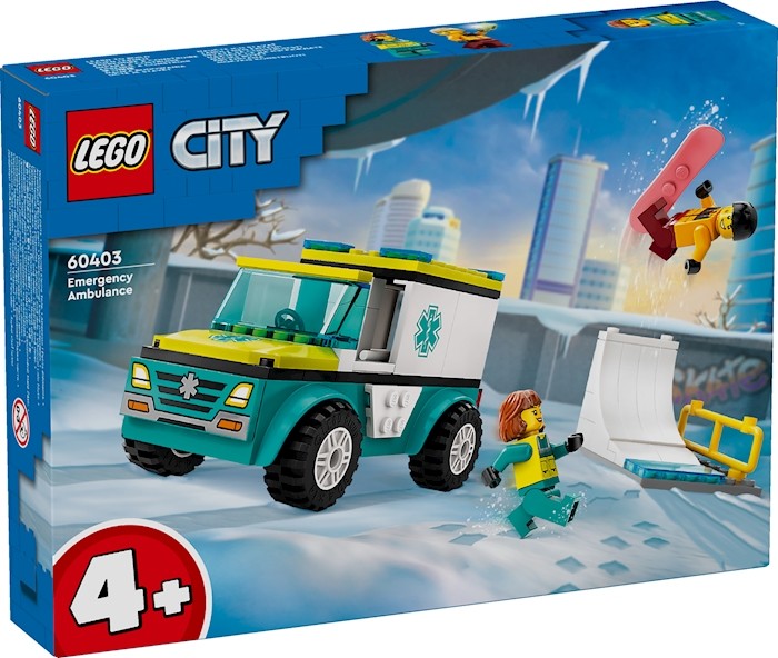 LEGO City Le camion monstre bleu Jouet 60402
