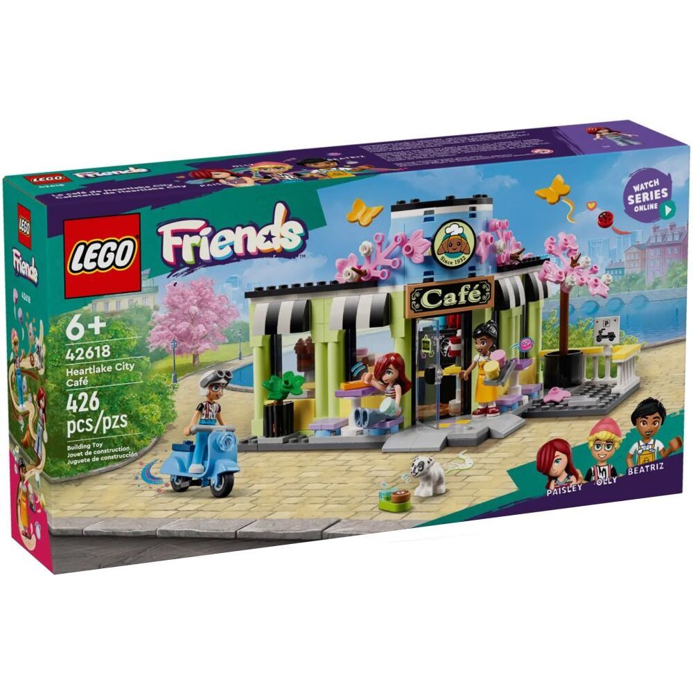 Jouets :: Lego :: Lego Friends Le café de Heartlake City (42618) - Main Image