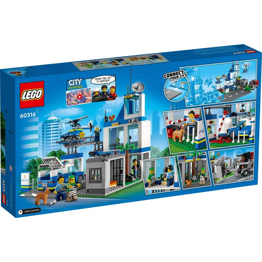 Lego City - Le commissariat de police (60316)