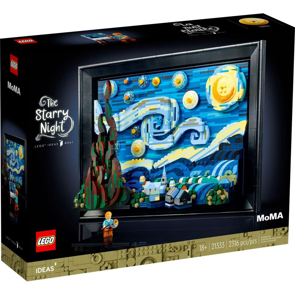 Lego Ideas Vincent Van Gogh La Nuit Etoilee 21333
