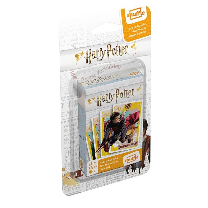 CARTAMUNDI Jeu de Famille Harry Potter - Jeu de cartes 4 en 1 pas cher